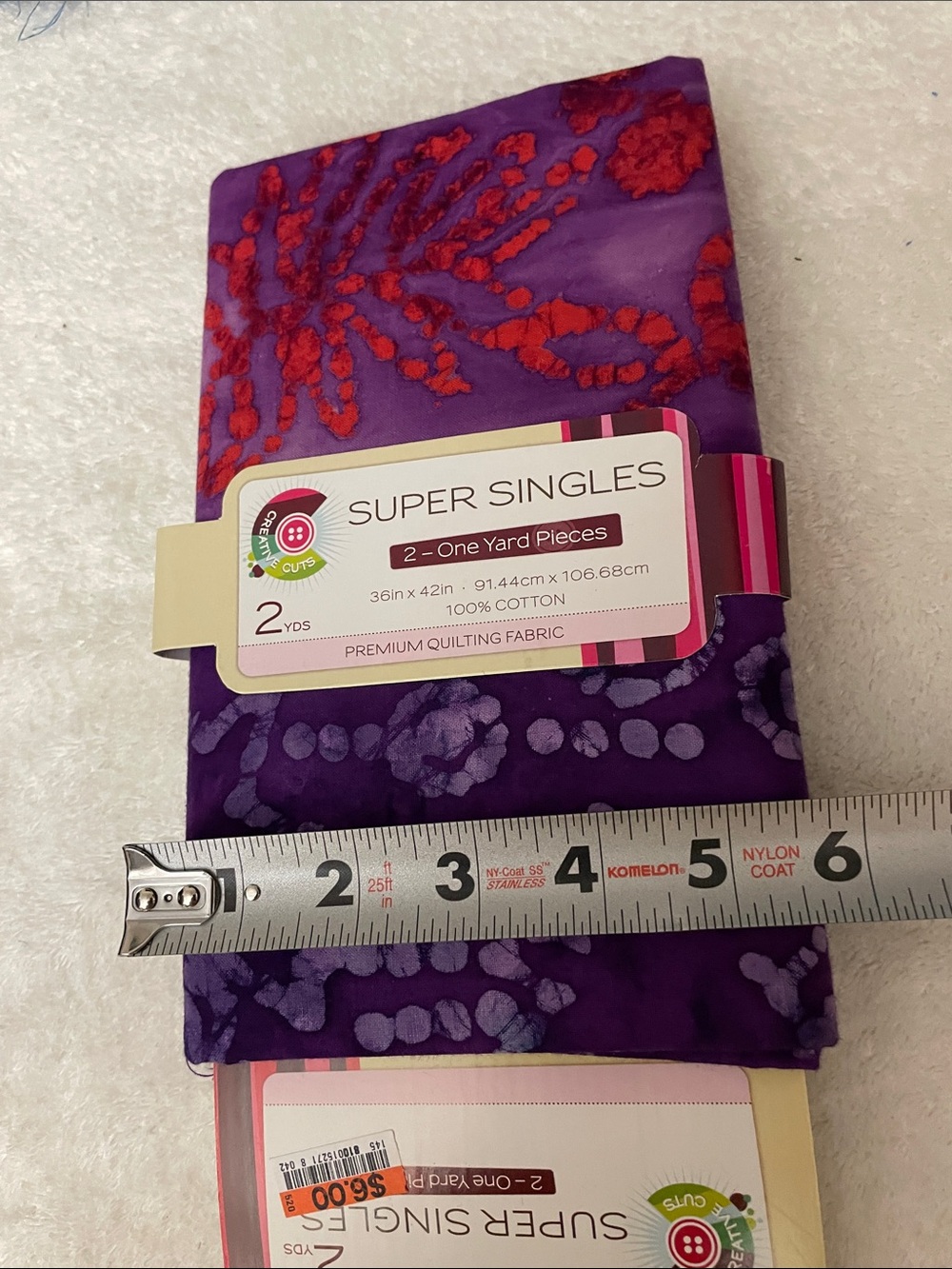 4-5 LB MIXED FABRIC DYED BATIKS SWIRLS BUNDLE • CRAFT & SEWING D4 GOOD USABLE - Picture 9 of 11